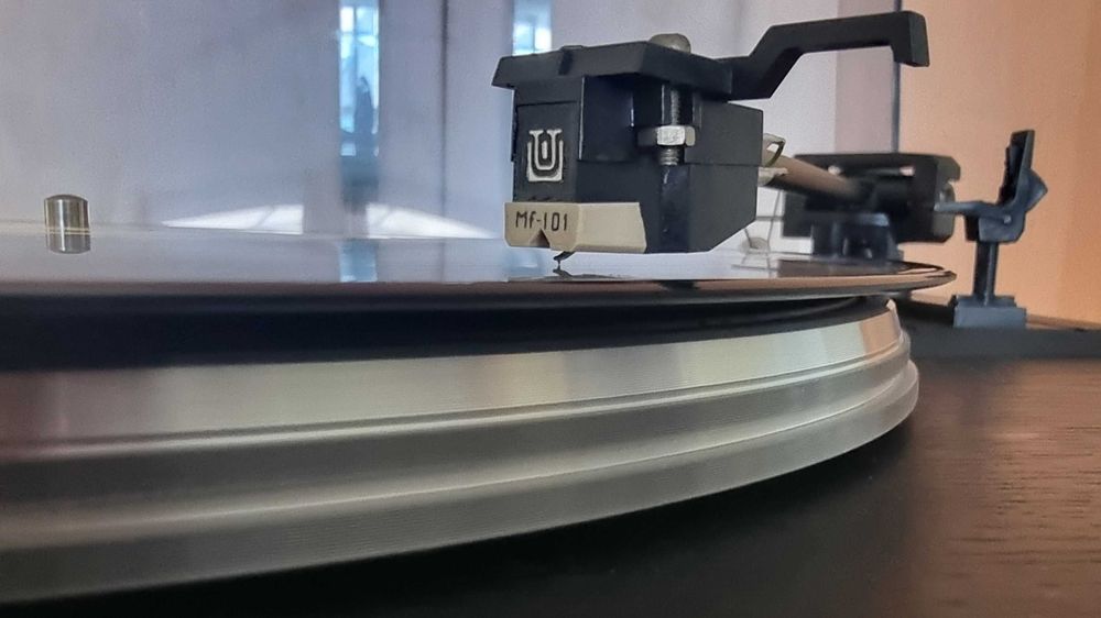 Unitra Fonica gramofon GS464 grafitowy oryginalna wkładka MF101