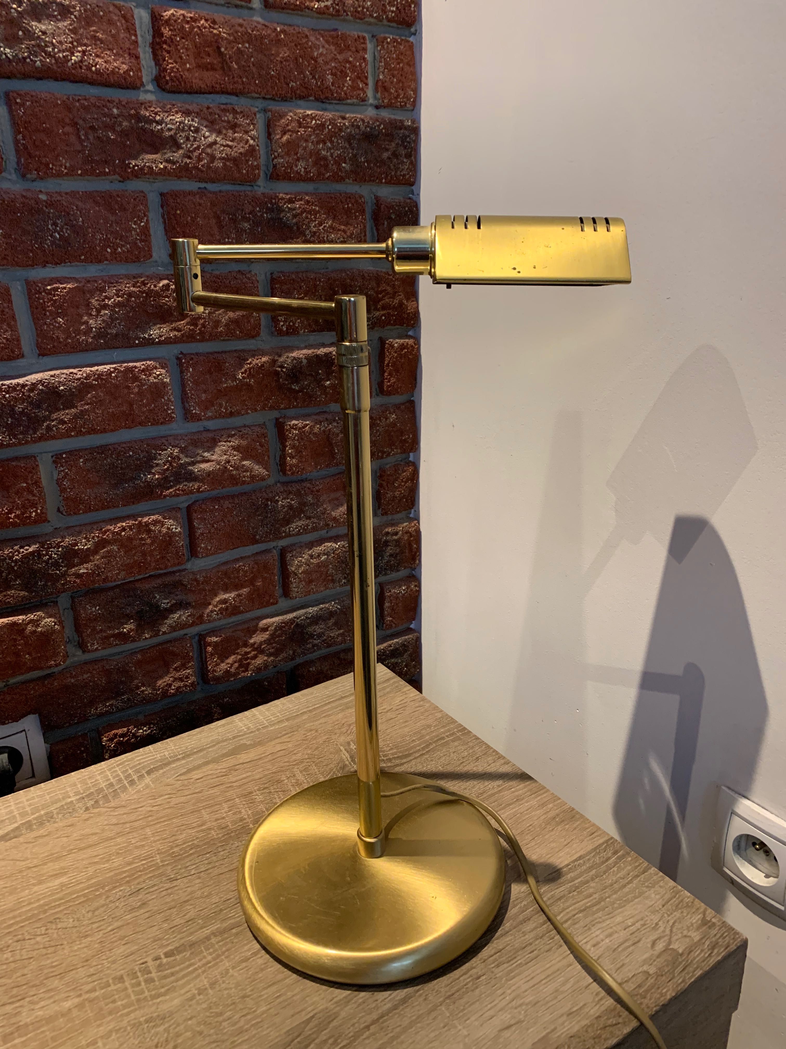 Relco Milano lampa bankierka loft vintage design włoska