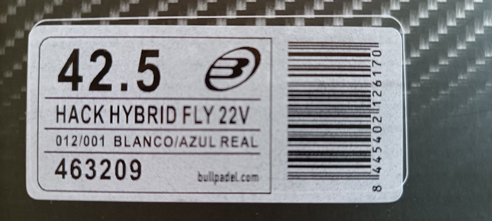 Sapatilhas Bullpadel Hack Hybrid FLY 22V
