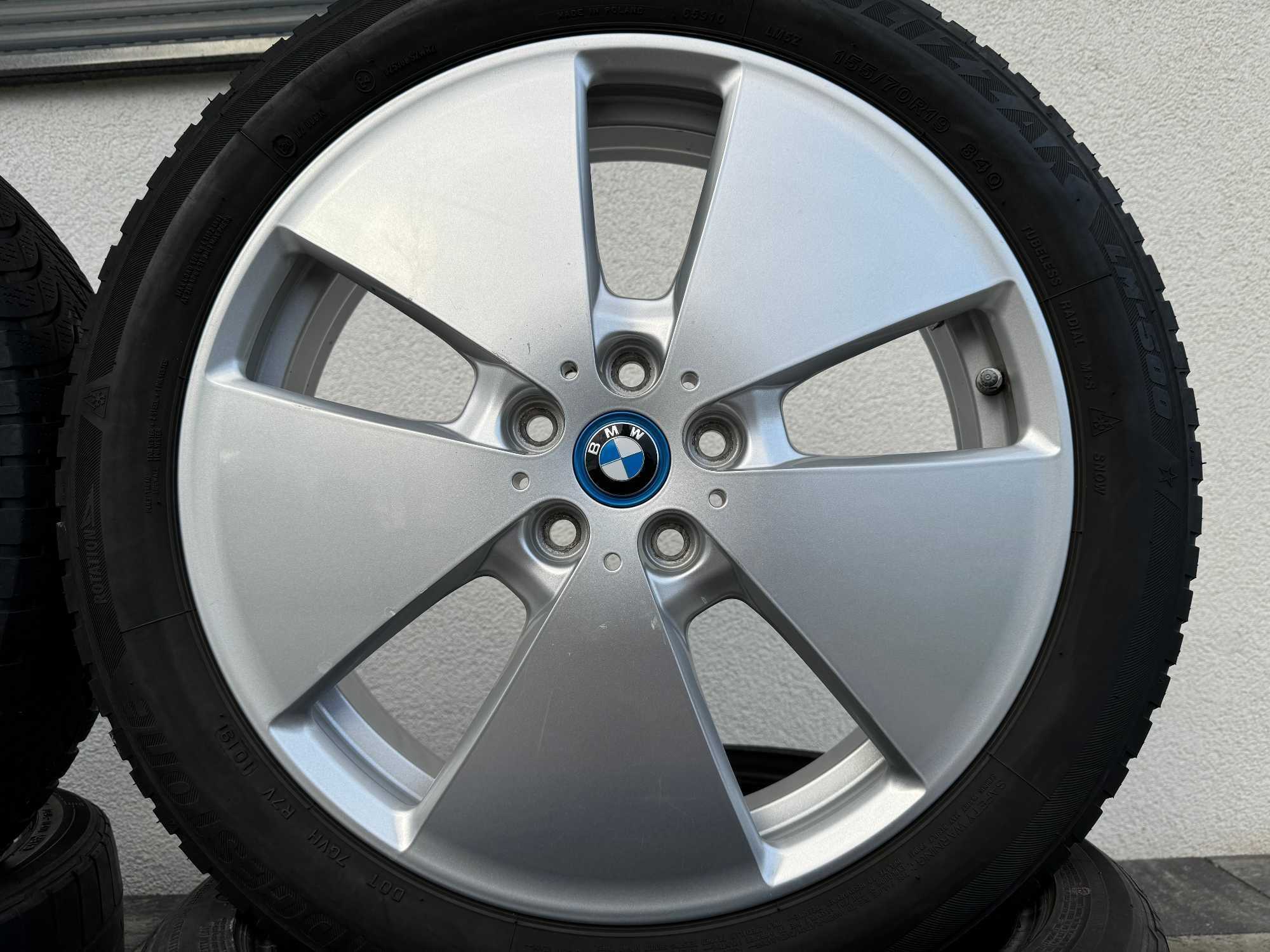 Zima R19 BMW i3, Czujniki TPMS, Wysyłka