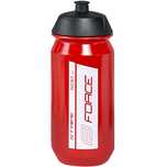 Bidon Rowerowy Force Stripe 500Ml Czerwono-Biały