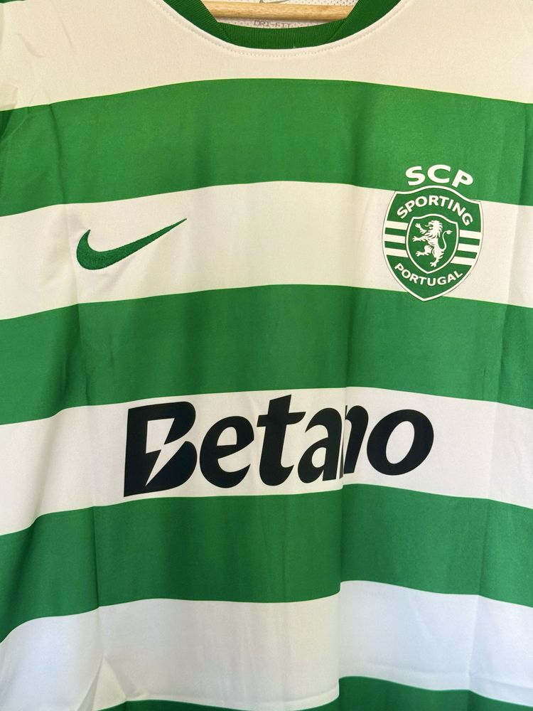 Camisola Sporting personalizada 25/26