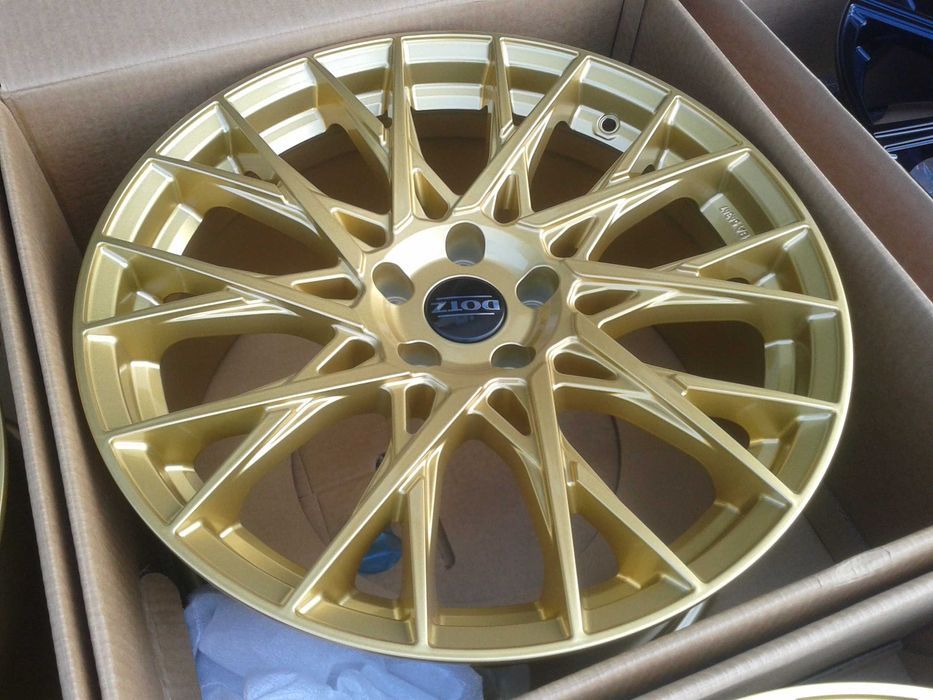 felgi r20 nowe zlote 5x112 german style custom mielec 9j tuning bmw