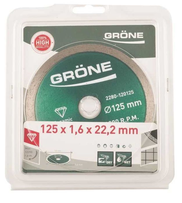 Tarcza diamentowa Grone 125mm