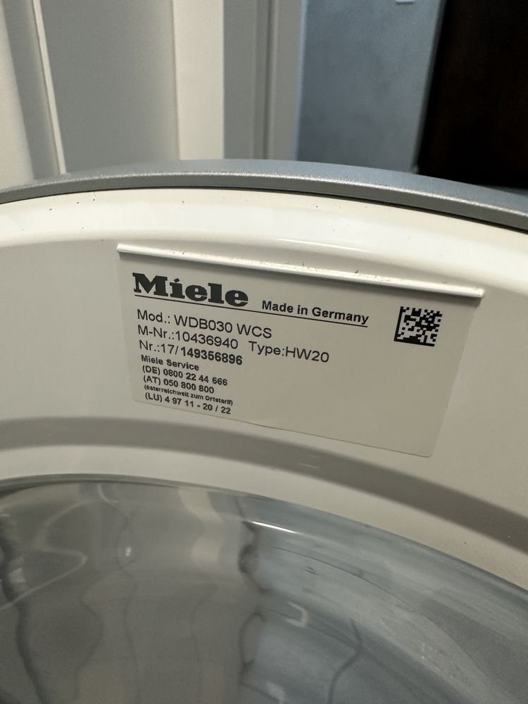 Пральна машина Miele