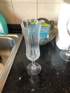 copo de champanhe cristal