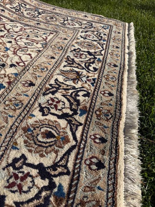 Dywan Perski R. Tkany kaszmirowy + jedwab Iran Nain 300x195 gal.27 tyś