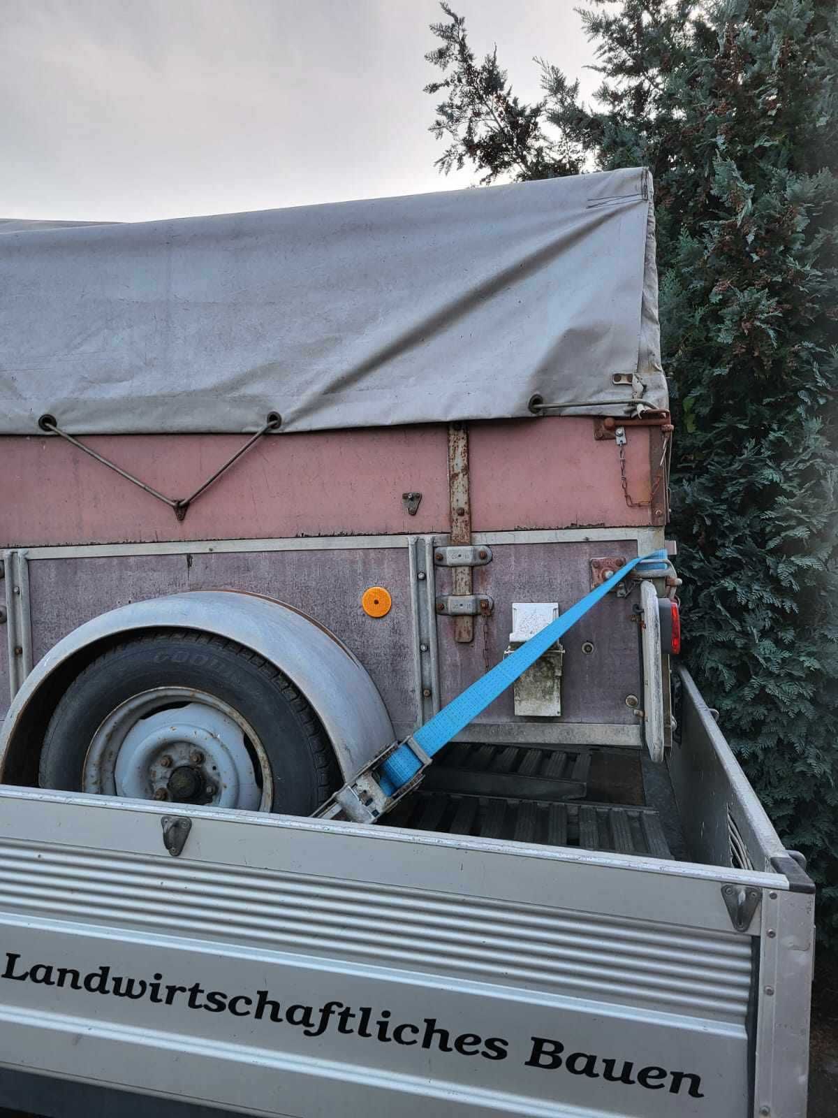 Przyczepka samochodowa 750kg lekka 260cm