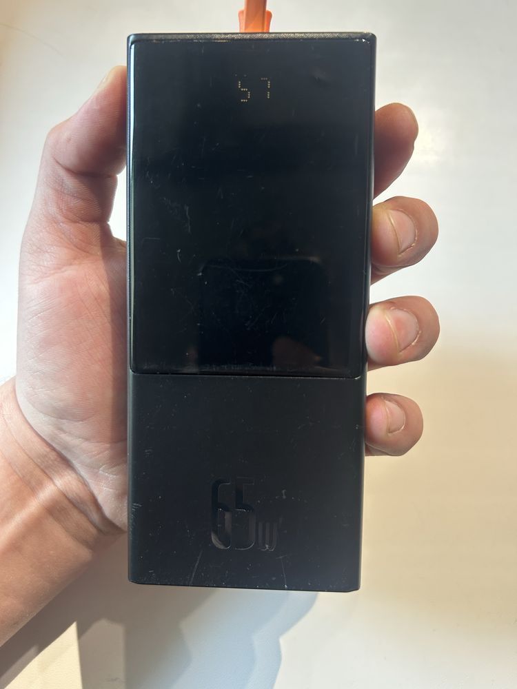 Павербанк Baseus Elf Digital Display 20000mAh 65W 5A
