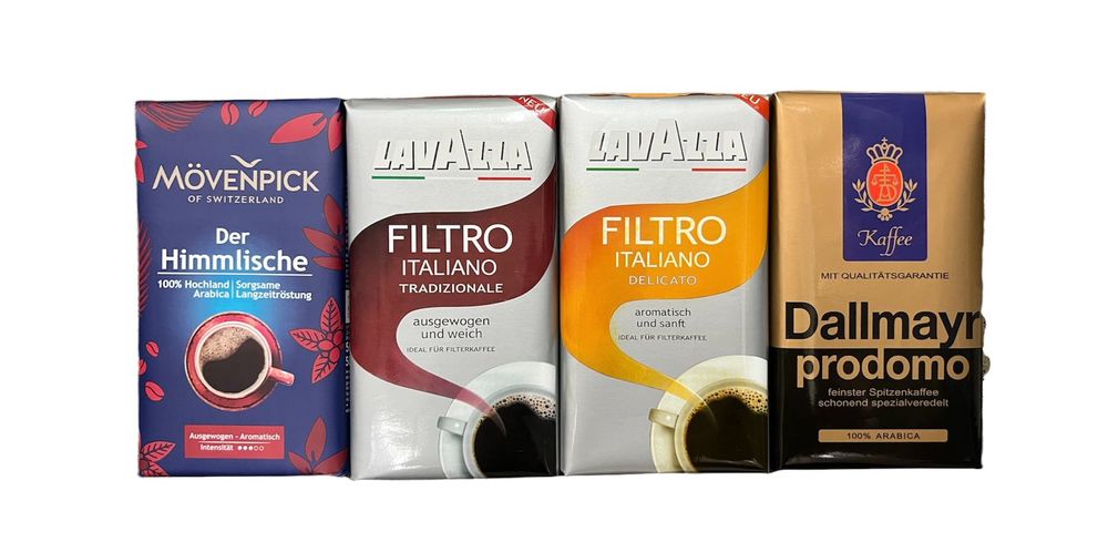 Кава Dallmayr Movenpick Lavazza Starbucks 1/500/250 зерно мелена Кофе