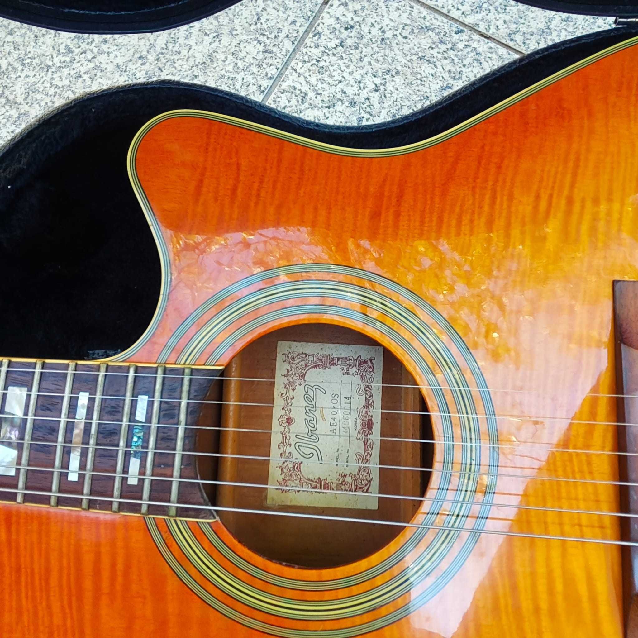 Guitarra eletroacústica Ibanez AE40 OS 1994