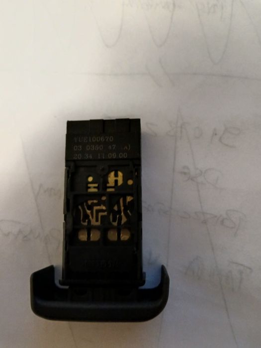 Interruptor nevoeiro traseiro para land rover discovery td5