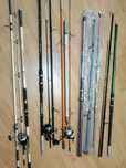 Canelões de pesca