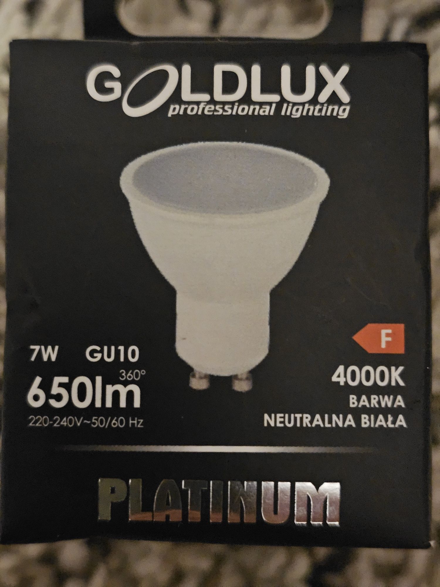 3 żarówki led GU 10 nowe