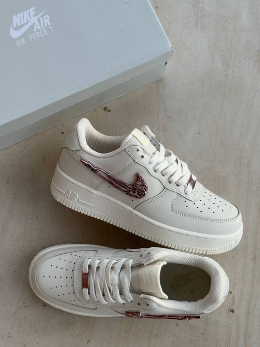 Жіночі Кросівки Nike Air Force 1 Low Molten Metal Pink Swoosh 36-40