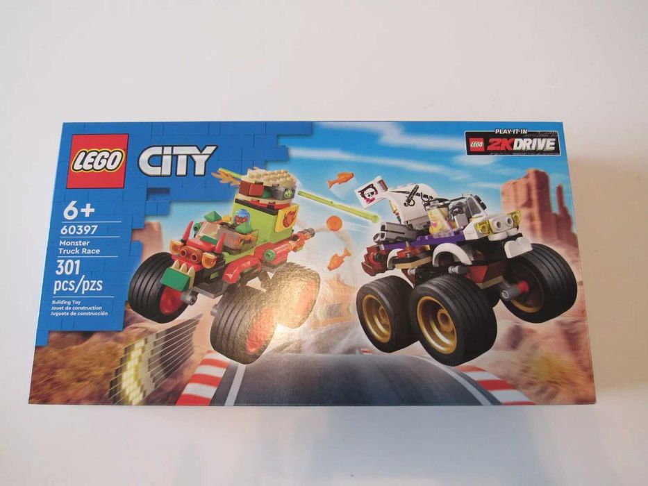 Lego City 60397 Wyścig Monster Truckami