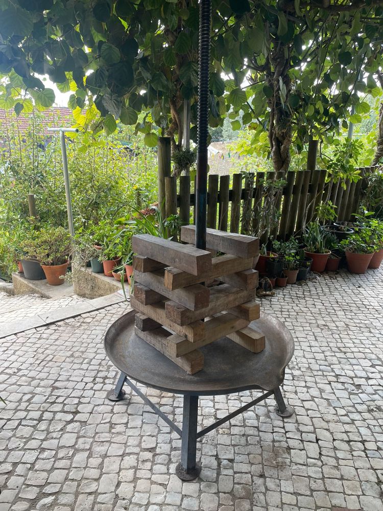Prensa de uvas.