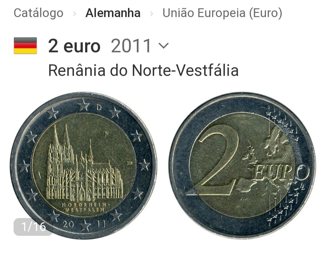 Moeda 2€, Alemanha 2011