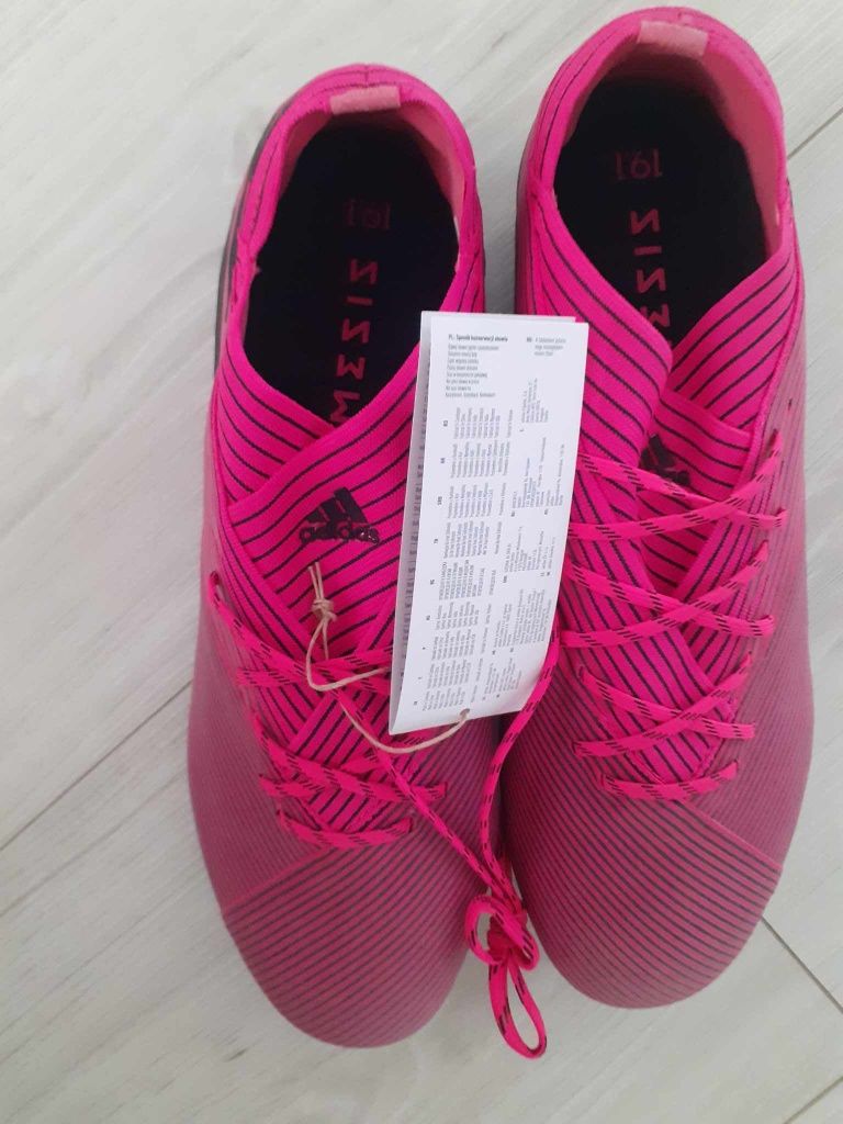 Profesjonalne buty piłkarskie, korki Adidas Nemeziz 19.1 FG r.42 2/3