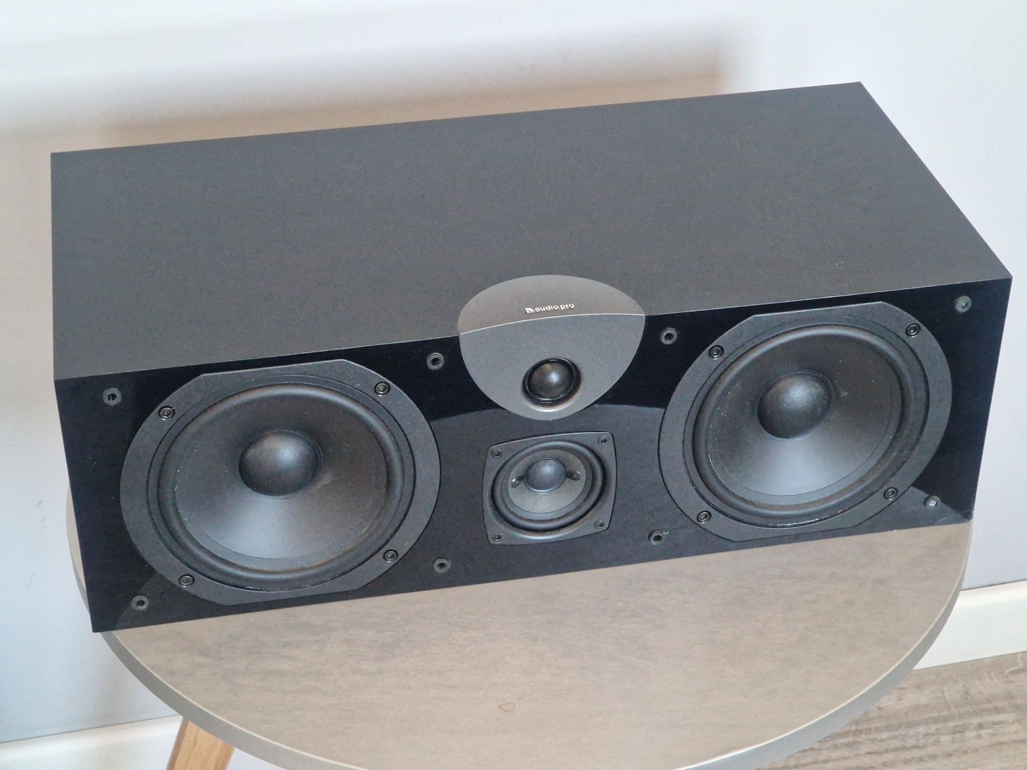 audio pro black vector v2 v.2 kolumna centralna głośnik
