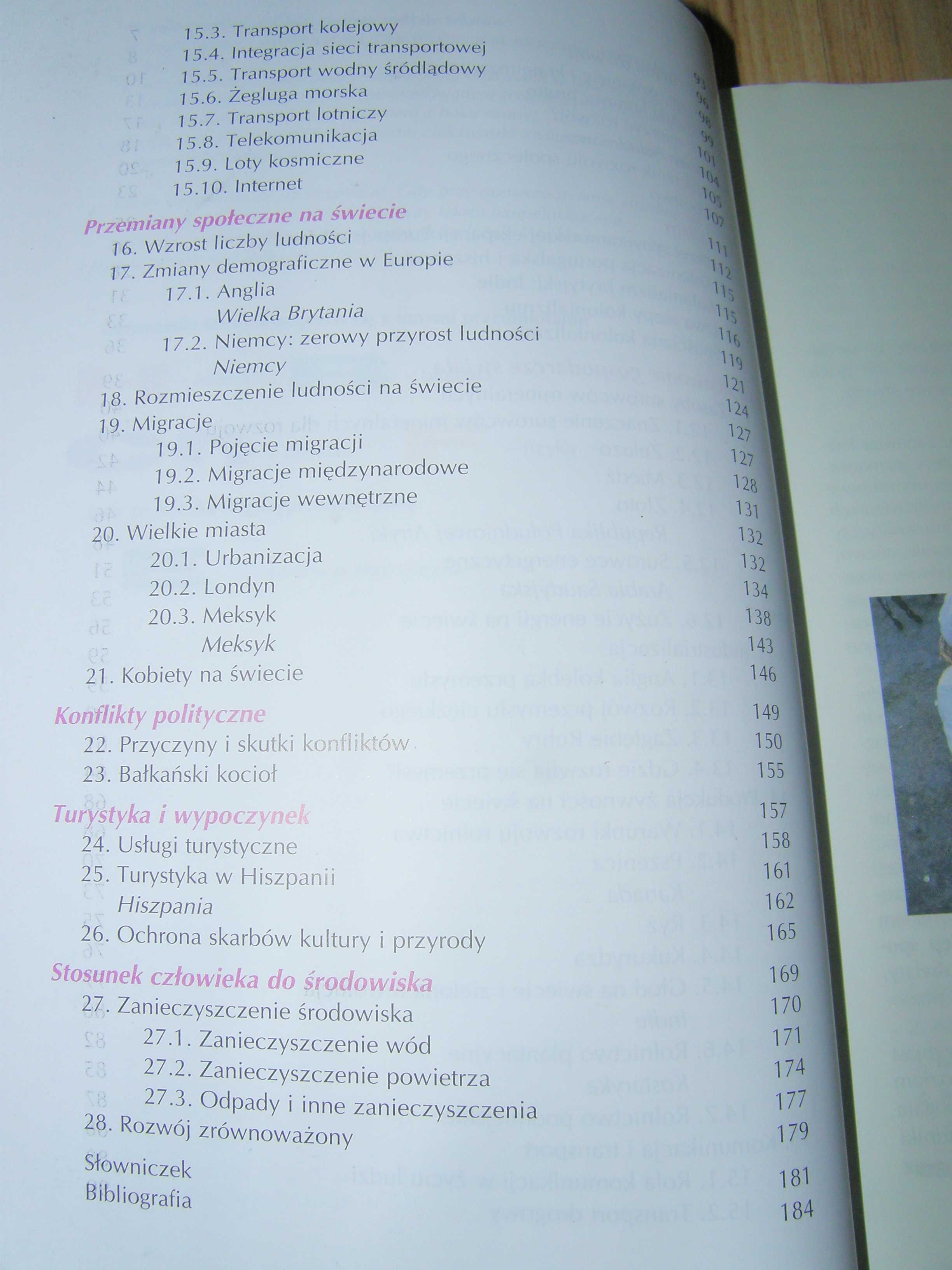 Geografia, podręcznik, moduł 3, gimnazjum, wydawnictwo Nowa Era.