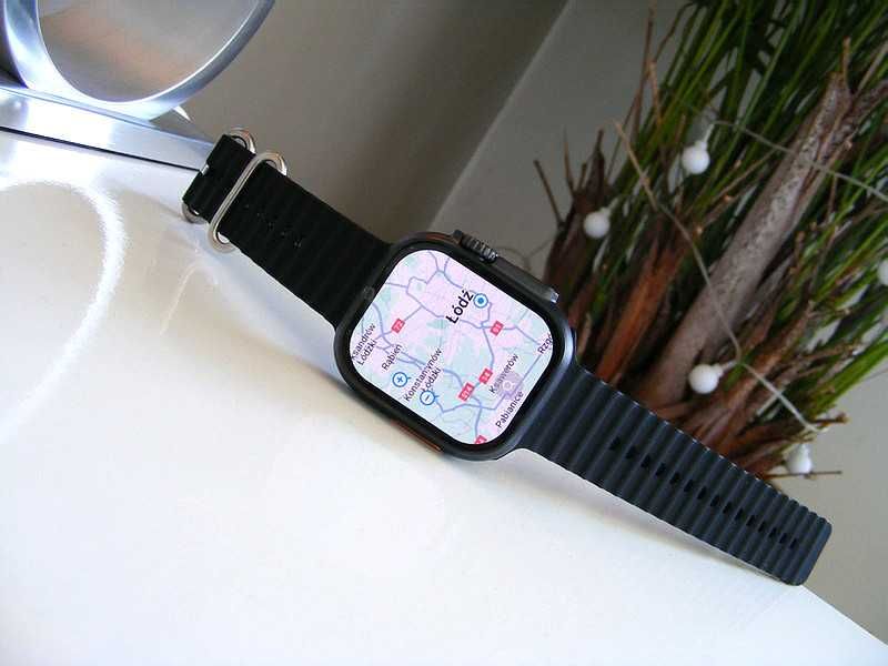 Zegarek smartwatch DT Ultra 3 (mapy Google, translator, język Polski)