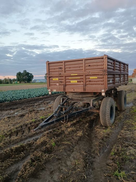 Przyczepa ciężarowa rolnicza o ładowności 6 ton AUTOSAN D-55