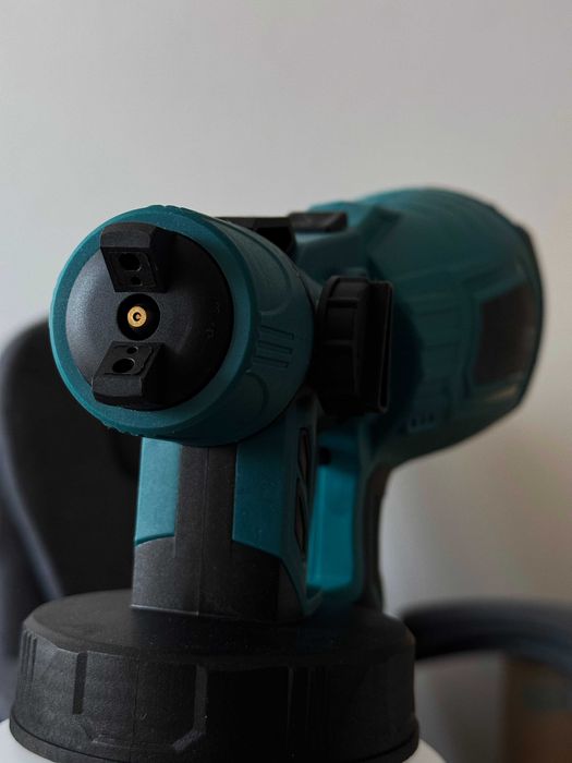Pistolet do malowania pasuje do baterii makita lxt 18v lejek z rączką