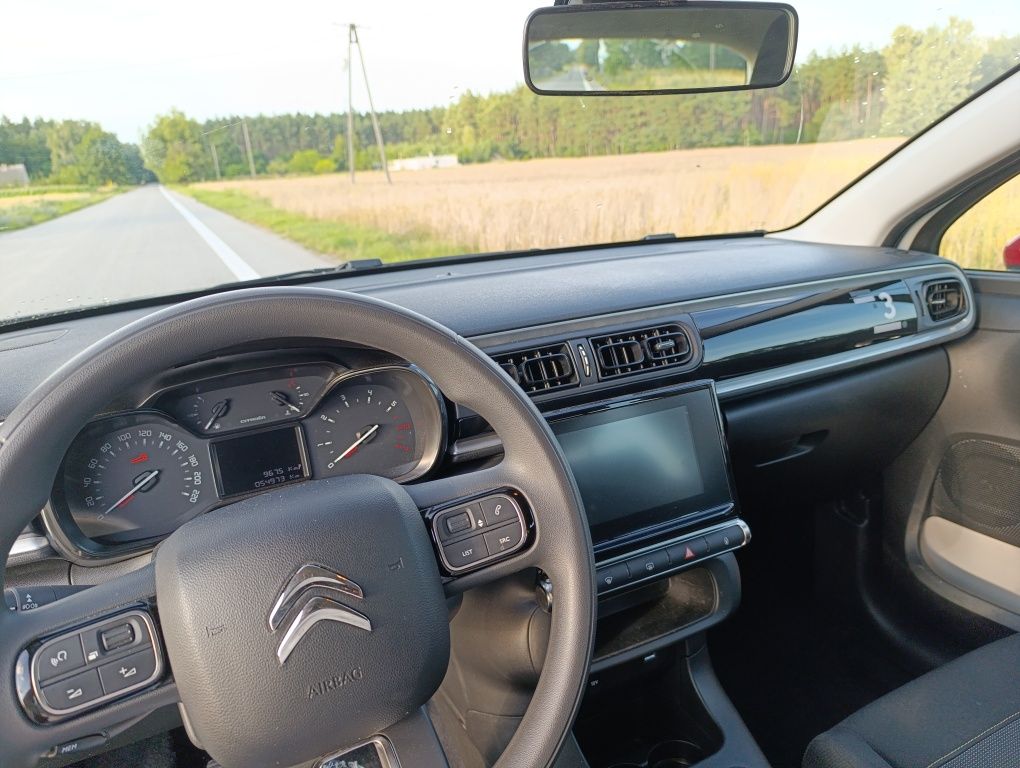 Citroen C3 benzyna 2020 r niski przebieg