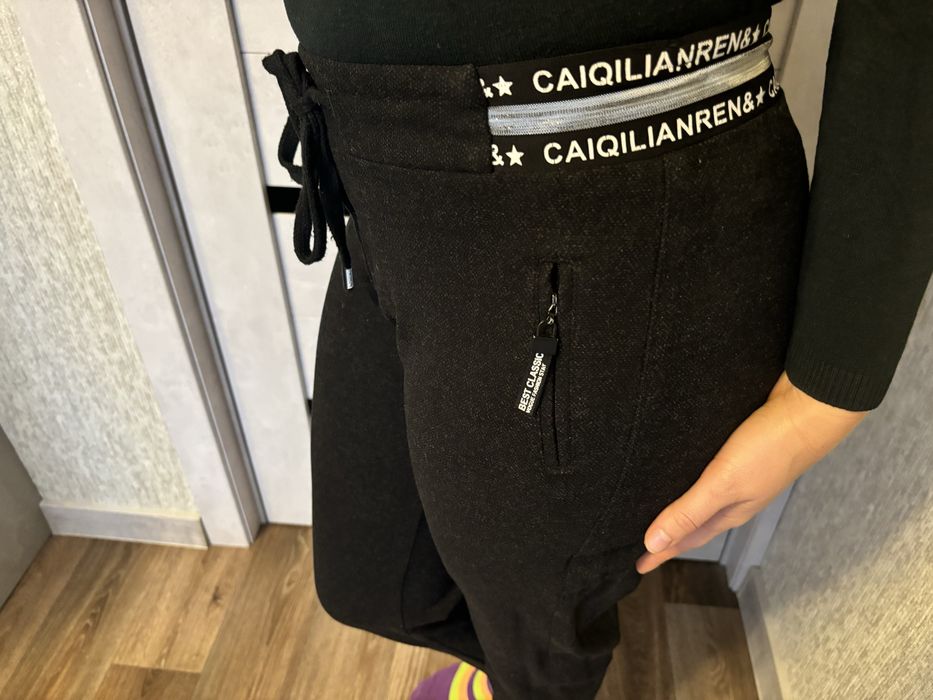 Женские теплые  брюки, штаны, джогеры, жіночі теплі джогери стан ідеал