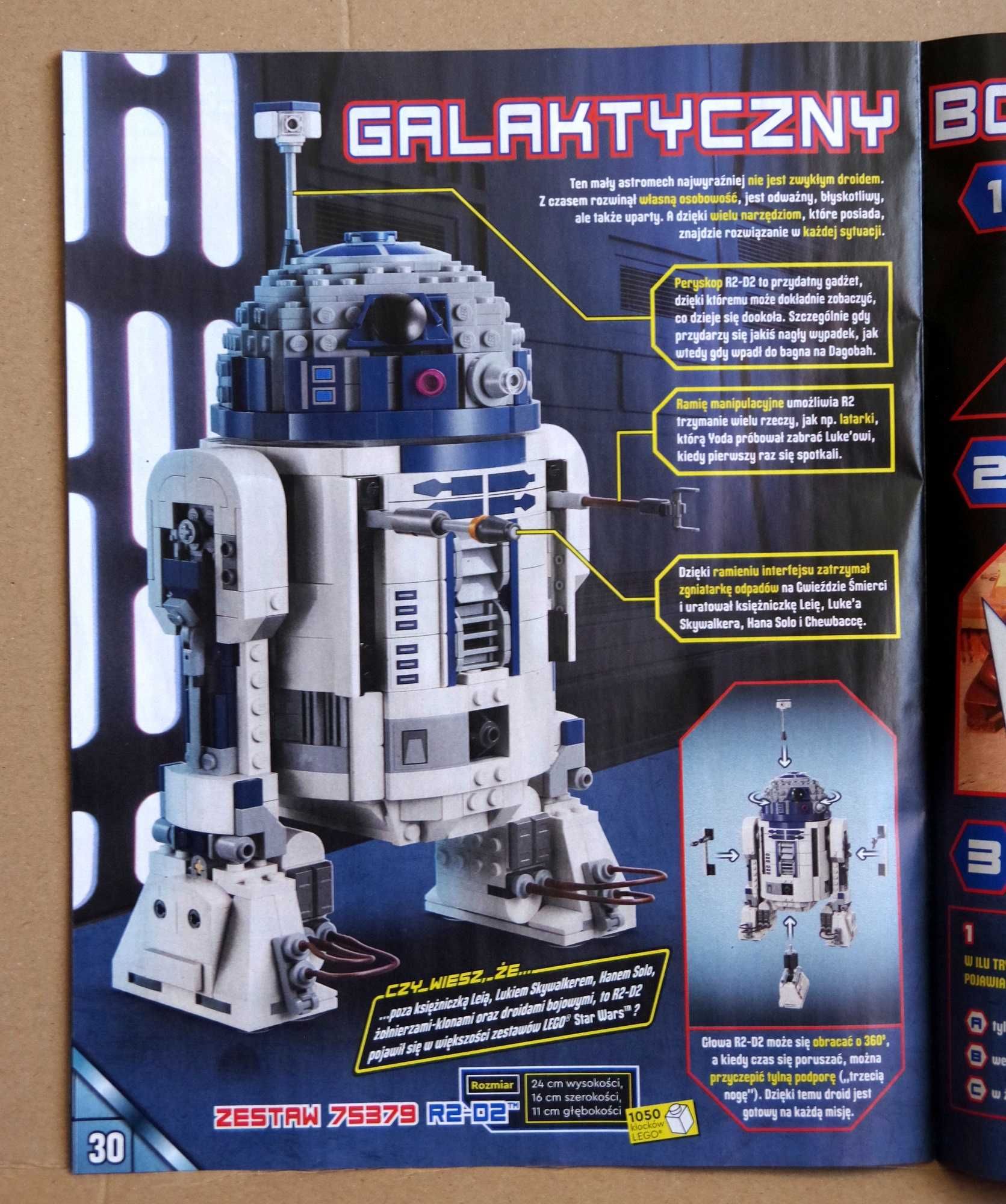 Gazetka LEGO Star Wars 25 lat 1/2024 Darth Vader
