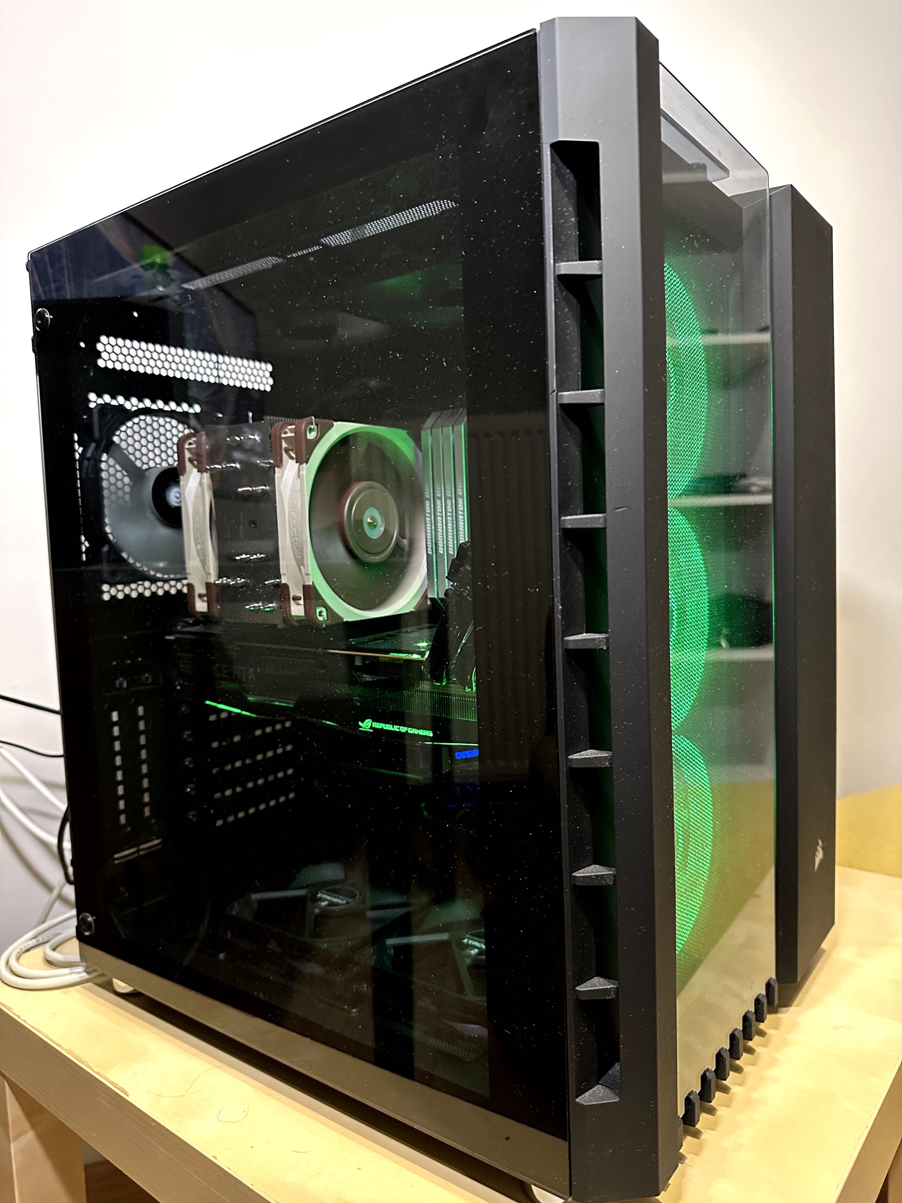 Komputer i9-9900k, RTX 2080 TI. RAM DDR4 64 Gb