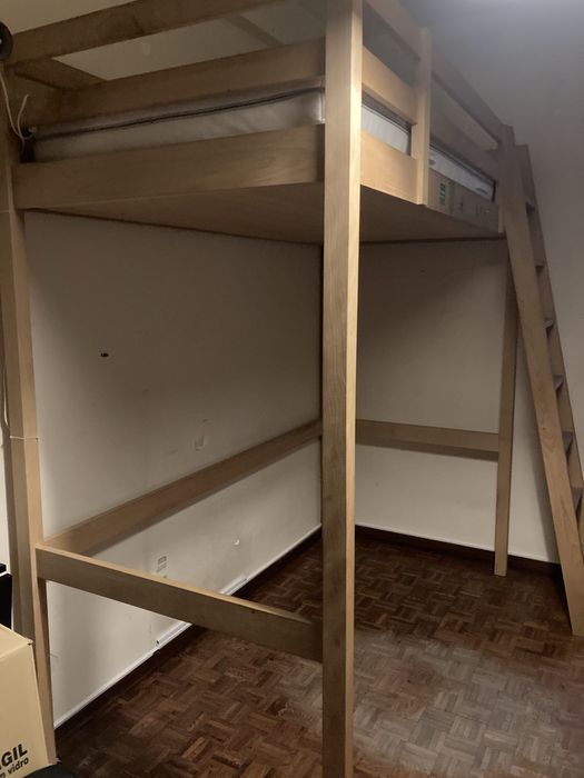 Cama elevada + colchāo