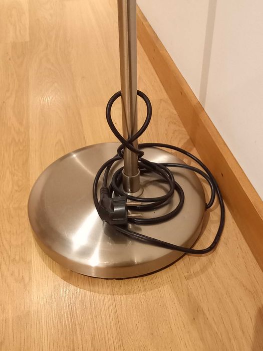 Candeeiro de pé em INOX - Gato Preto (para reparação)