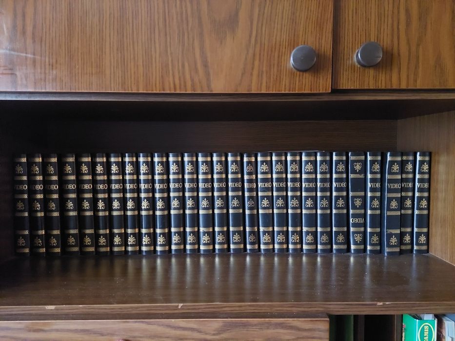 Opakowania na kasety vhs