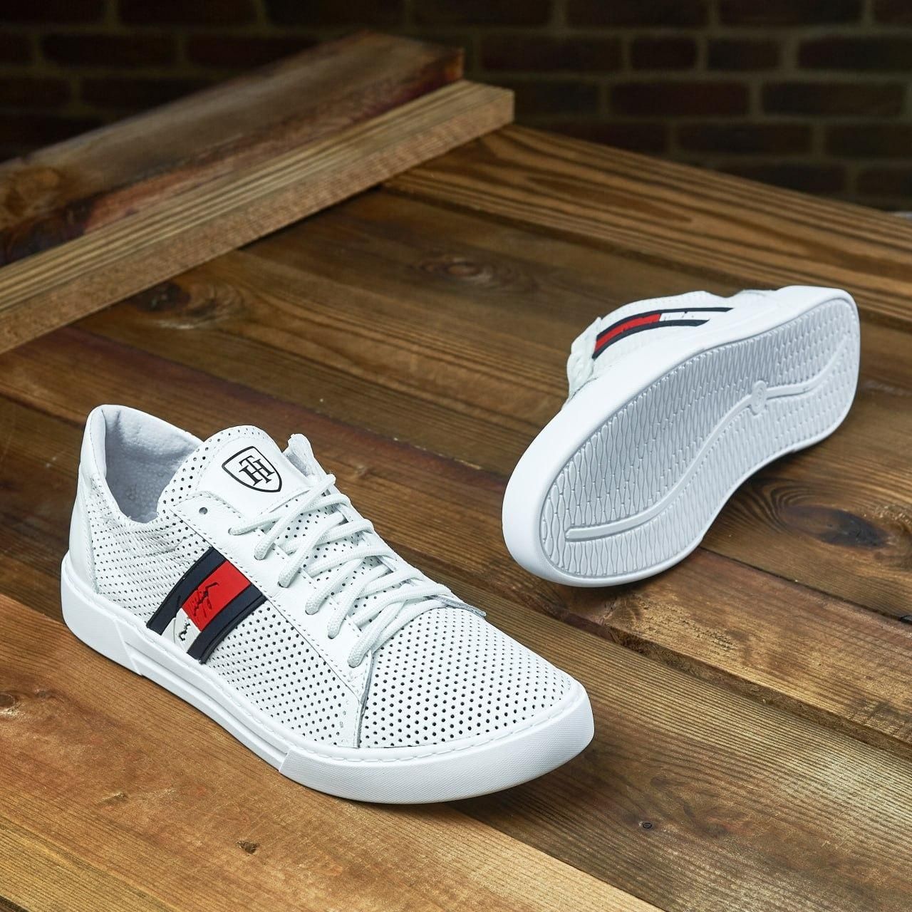 Кожаные кроссовки Hilfiger 40-45