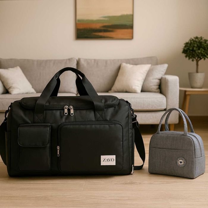Mocna Torba Podróżna 40x20x25 Ryanair Wizz Air Bagaż Podręczny +GRATIS