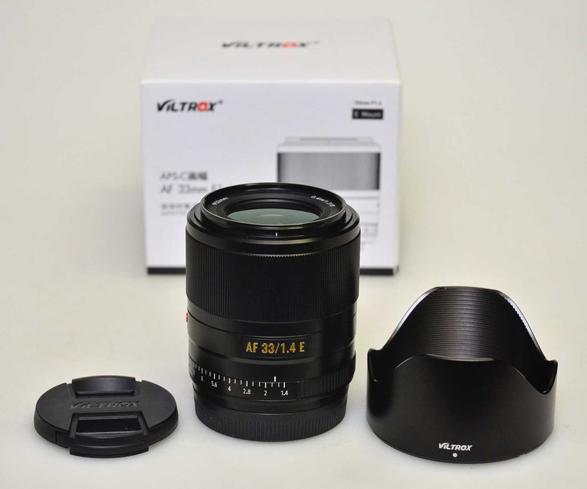 Obiektyw  Viltrox AF 33 mm f/1.4 Sony E Jak nowy, Gwarancja!