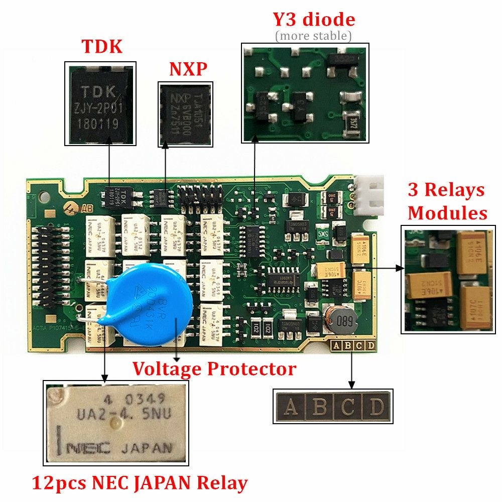 Máq Diagnostico PSA Lexia 3 DIAGBOX 7.83/9.149 Full Chip 2023