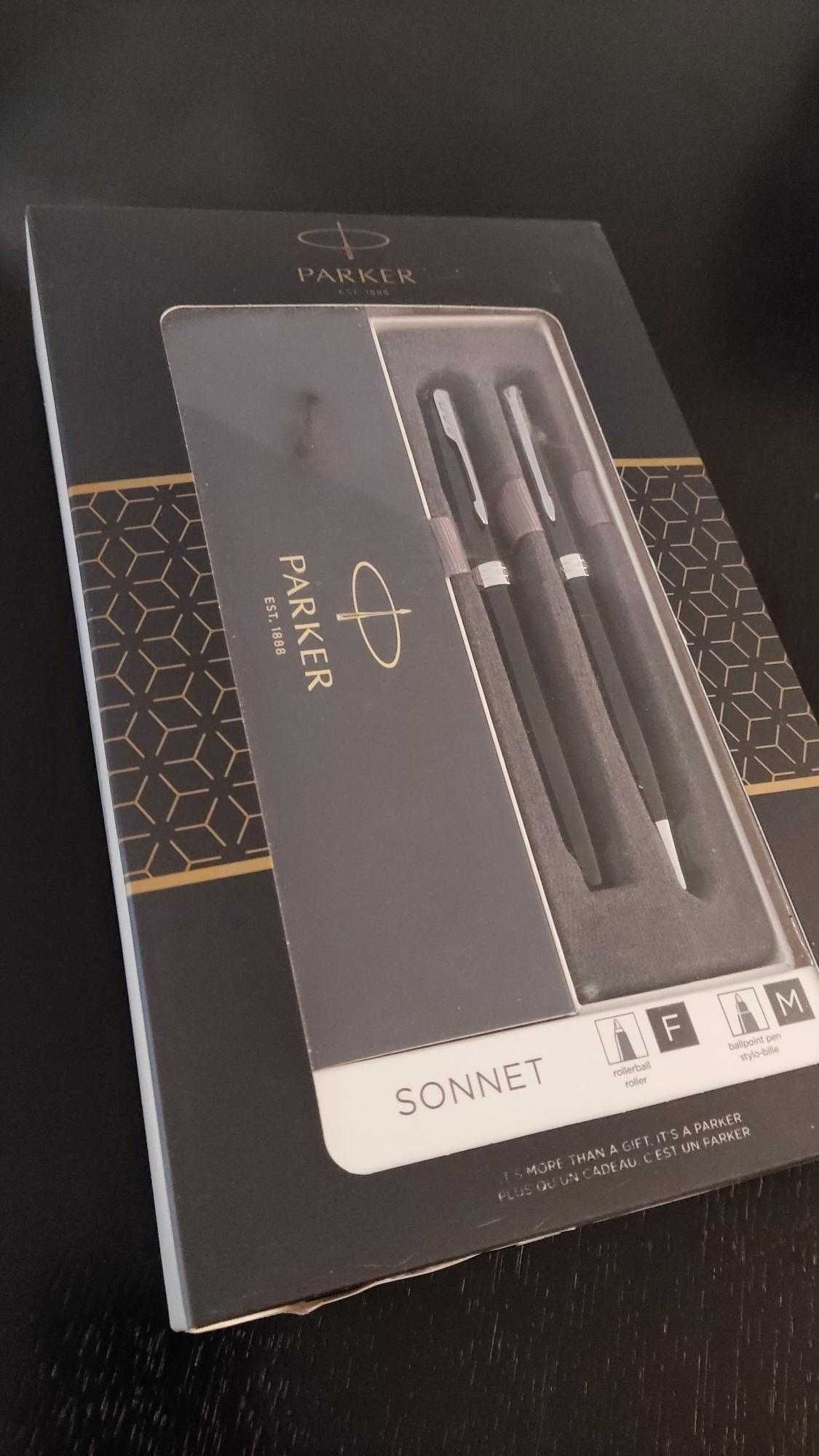 Nowe, nieodpakowane pióro wieczne Parker Sonnet Duo