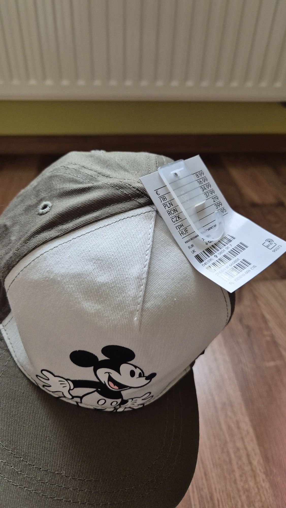 Nowa czapka czapeczka chłopięca z daszkiem  H&M  74/80