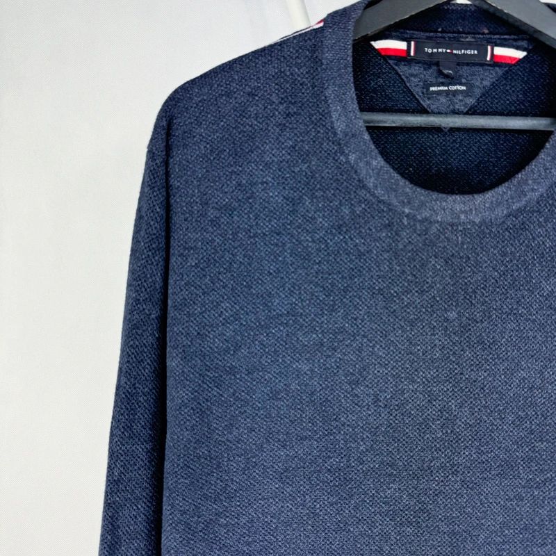 Sweter z okrągłym dekoltem Tommy Hilfiger