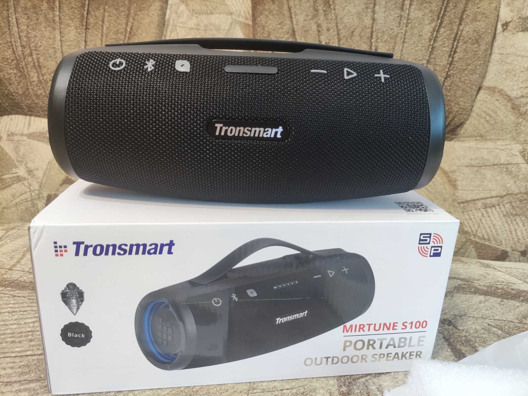 Портативна колонка Tronsmart Mirtune s100 50W Нова!