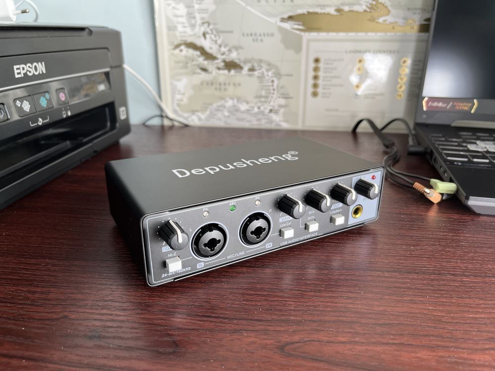 Зовнішня звукова карта Depusheng MD22