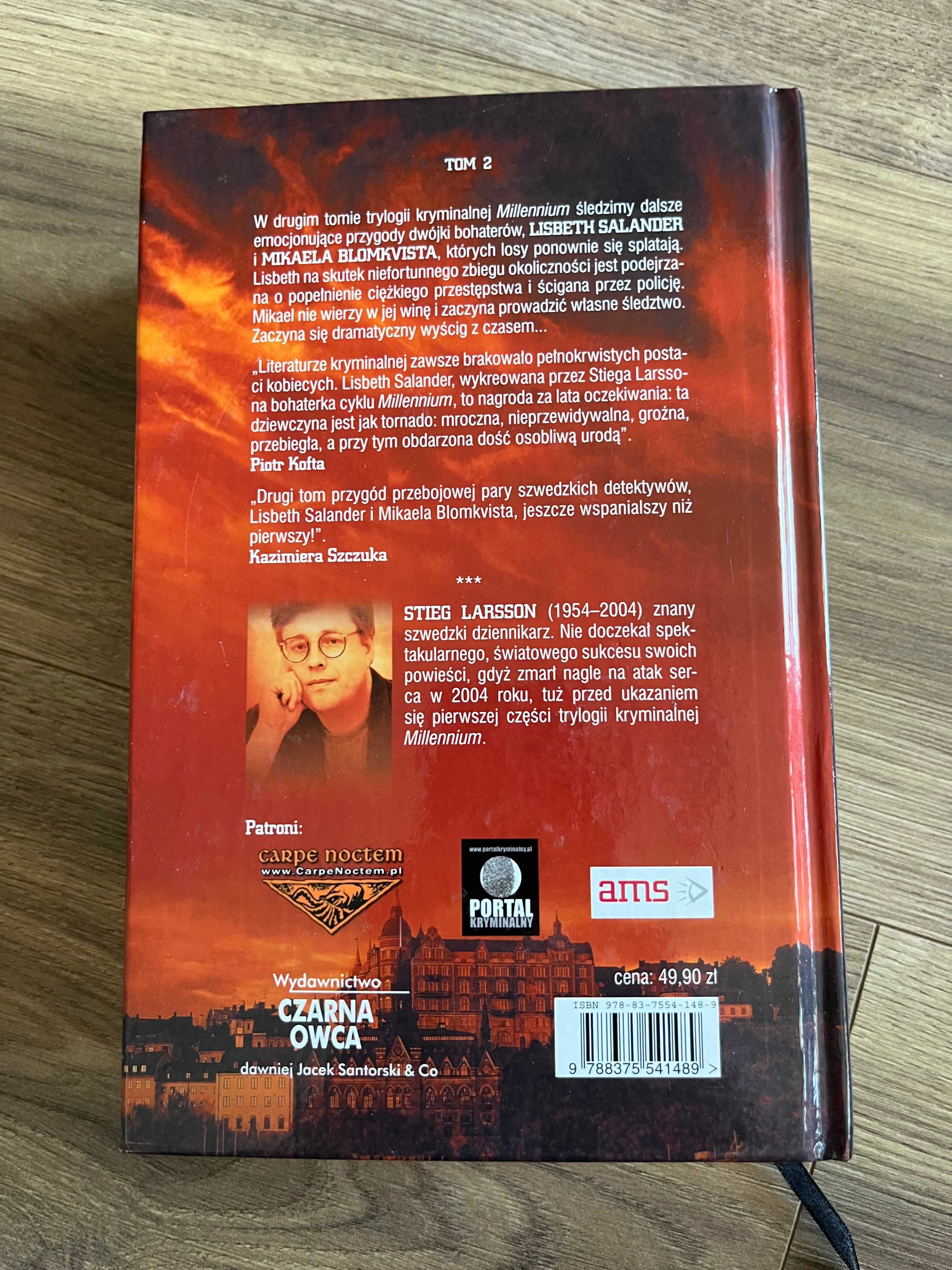 Millennium -Dziewczyna, która igrała z ogniem - Stieg Larsson