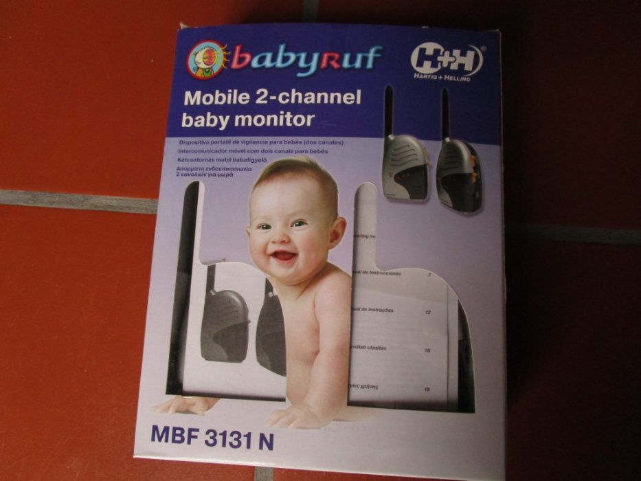 Intercomunicador monitor audio para bebé