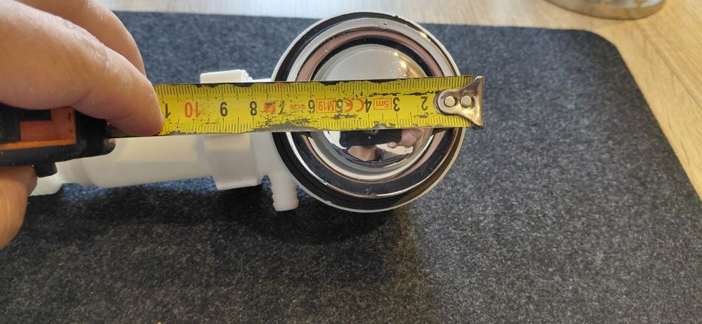 Syfon do brodzika, wanny z klikiem klik klak + wąż elastyczny