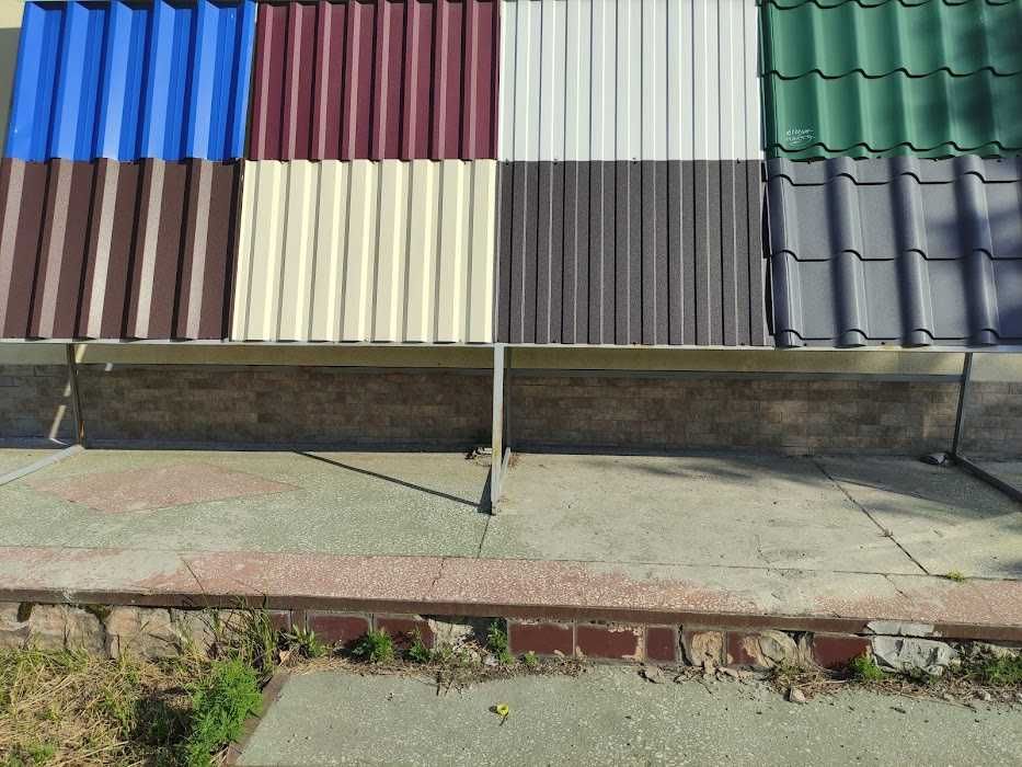 Металочерепиця та профнастил з маркуванням