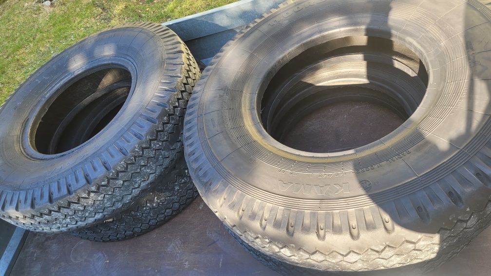Opony Stomil KAMA 11.00R20 i 8.25R20 Przyczepa Stan BDB 11.00-20. 8.25