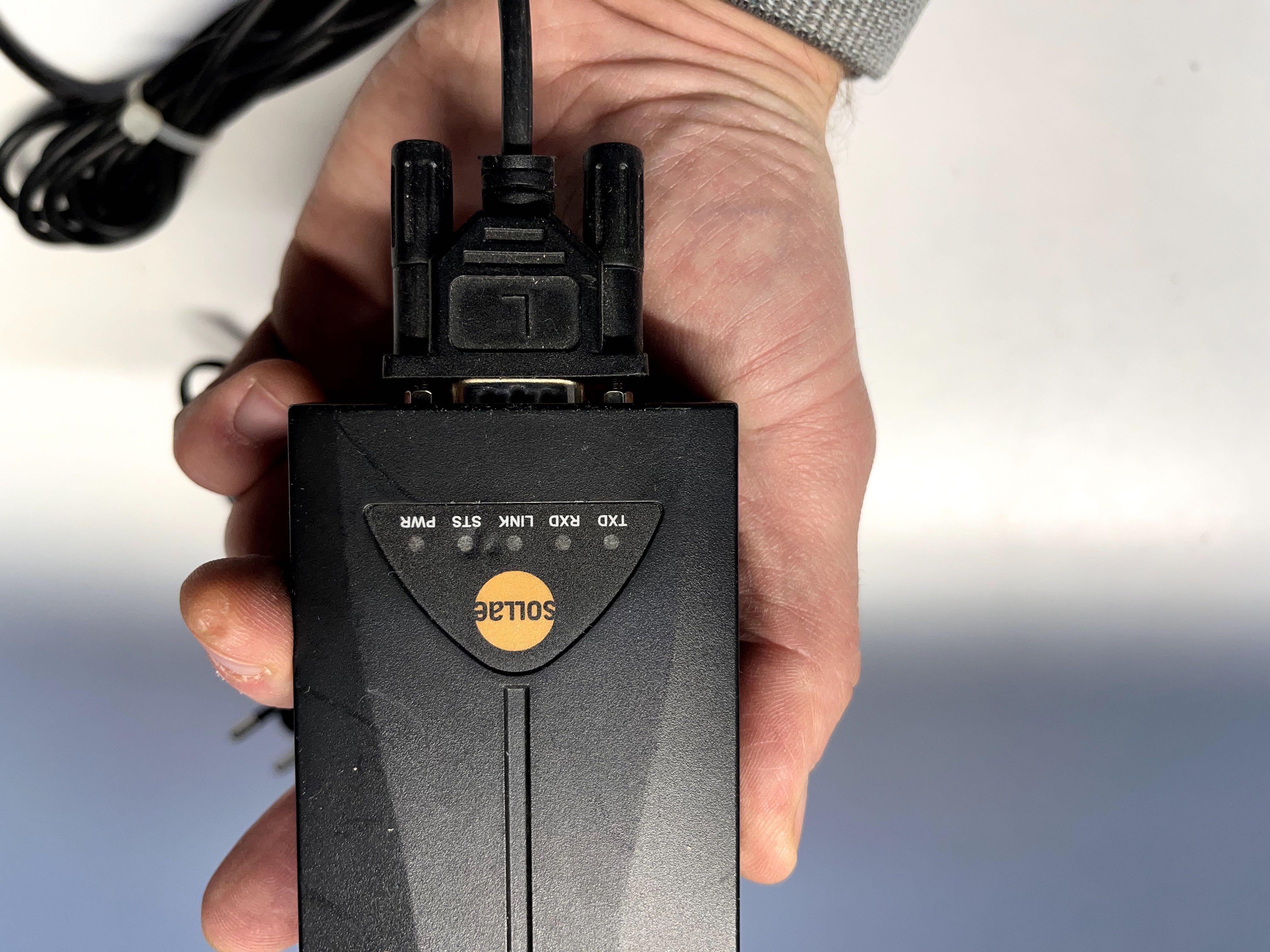 Konwerter przemysłowy RS232 do LAN Ethernet CSE-H53N + Zasilacz